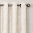 thumbnail image 2 of Quinn 84-Inch Grommet Top 100% Blackout Window Curtain Panel in Ivory, 2 of 4