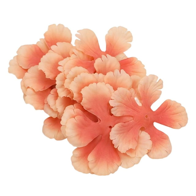 Pétalos artificiales premium, pétalos DIY para decoración de bodas, centro de mesa Naranja
