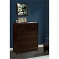 thumbnail image 6 of Hillsdale Kids and Teen Schoolhouse 4.0 Wood 4 Drawer Chest Chocolate, 6 of 7