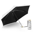 thumbnail image 1 of Compact Sun Umbrella, Windproof Waterproof Stick Outdoor Umbrella  Protection Lightweight Strong Sun Tiny Pocket Umbrella, 1 of 8
