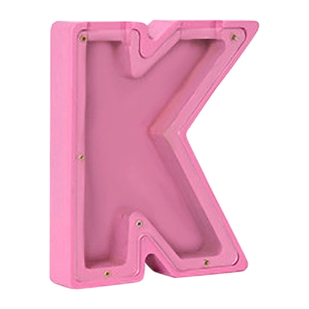 Hucha de madera personalizada para niños | Hucha con nombre y letras (26 letras del alfabeto) | Hucha educativa para niños y niñas | Decoración para dormitorio y sala de estar