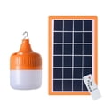 thumbnail image 2 of Lámpara de bombilla solar recargable, puesto de luz en el mercado nocturno, iluminación de emergencia para cortes de energía, tienda de campaña al aire libre, bombilla LED., 2 of 5