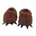 thumbnail image 4 of Baby Shoes Size 13(12Cm) Boys Plush Paw Prewalker Warm Toddler Sneakers Bronze, 4 of 7
