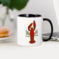 thumbnail image 3 of CafePress - Crawfish Mug - 11 oz Ceramic Mug - Novelty Coffee Tea Cup, 3 of 4