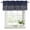 Navy Blue, variant on 2 Pack Valances for Window, Boho Navy Blue Flower Short Curtains for Kitchen Bedroom Living Room, Abstract Bohemia Pesley Floral Rod Pocket Small Window Treatment Valance Drapes 42 x 18 Inch