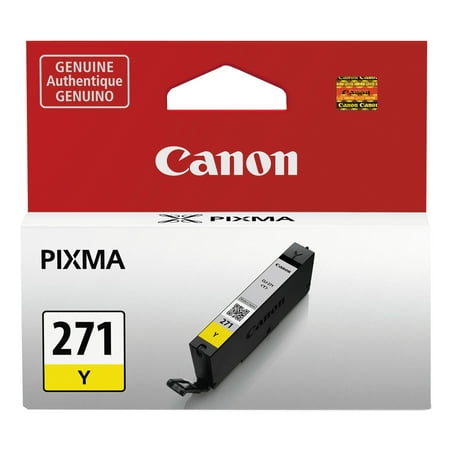 Inks Yellow Ink Tank - Canon 0393C001AA CLI-271 Yellow Ink Tank