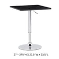 thumbnail image 3 of Plata Décor Import Inc – Eleva Square Adjustable Bistro Table ideal for cafeteria, restaurant, or commercial., 3 of 6