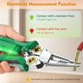 thumbnail image 3 of 8 in 1 Wire Crimper Stripper with Voltage Tester,  Multifunctional Professional Wire Stripper Electrical Pliers for Wire Cutting Stripping Crimping Repair Tool, 3 of 7