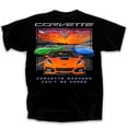 thumbnail image 2 of Corvette Madness Can't Be Cured Graphic Cotton T-Shirt Black Official Licensed (XL), 2 of 4