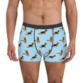 thumbnail image 1 of Fotbe German Shepherd Dog Calzoncillos Tipo Boxer con Bolsa de Soporte Total para Hombre, X-Temp Fresco, Transpirable y de Secado Rápido-Medium, 1 of 5