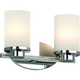 thumbnail image 2 of Volume Lighting  Sharyn 2-Light Indoor Chrome Bathroom Vanity, 2 of 2