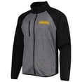 thumbnail image 2 of Men's MSX by Michael Strahan Gray/Black Washington Commanders Runners Raglan Full-Zip Track Jacket, 2 of 4