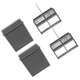 thumbnail image 3 of Homoyoyo Plastic Slide Staining Jar and Rack Set for Laboratory Use, Microscope Slide Holder and Staining Equipment, 3 of 8