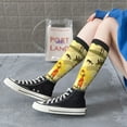 thumbnail image 3 of Lsque Ethnic African Printed Crew Socks Men's Women's LightWeight Thin Casual Calf Socks ,Knee High Socks,Cotton Socks, 3 of 9
