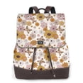 thumbnail image 1 of Disketp Sunflowers And Butterflies Mochila de Cuero para Mujer, Bolso de Espalda Antirrobo con Estilo para Viaje, Trabajo y Uso Diario, 1 of 4