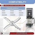 thumbnail image 2 of Replacement Paddle Blade for Creami NC501 CN501CO NC500C NC501C NC501H Ice Cream Makers Ice Cream Mixer Attachment, 2 of 5