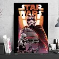 thumbnail image 3 of Cuadro Decorativo Cartel Star Wars Capitana Phasma Canvas Listo Para Colgar 40x60cm Jungle Art Impresion Tela Arte, 3 of 6
