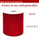 thumbnail image 3 of Tela IONTACH, rollo de tul rojo, 15 cm x 180 m, poliéster, 3 of 8