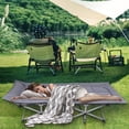 thumbnail image 7 of Folding Camping Cot, Heavy Duty 600 Lbs Portable Bed for Adults, Camping Beds with Carry Bag, Grey$$Sport & Recreation Other, 7 of 7