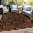 thumbnail image 4 of Dalyn Rugs Machine Washable Indoor/Outdoor Chantille Paprika 2'6" x 3'10" Rug, 4 of 9
