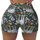 thumbnail image 2 of Fotbe Cute Sloth Shorts Sin Costuras – Shorts Deportivos de Cintura Alta para Mujer, Elásticos para Gimnasio, Yoga, Running o Ciclismo-Large, 2 of 8
