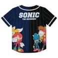 thumbnail image 3 of Boys Sonic The Hedgehog Baseball Jersey T-Shirt - Little and Big Boys Sizes 4-20, 3 of 7