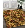 thumbnail image 3 of Ahgly Company Machine Washable Indoor Rectangle Transitional Sedona Brown Area Rugs, 3' x 5', 3 of 7