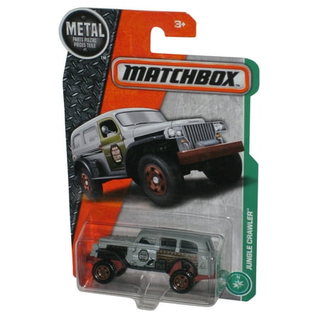 Matchbox Jungle Crawler Swamp Tramps (2016) Gray Toy Car 106/125