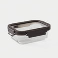 thumbnail image 4 of Rectangular Glass Container Set (Espresso, 4-pc), 4 of 10