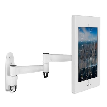 Mount-It! Secure Swing Arm iPad Pro Wall Mount | Swivel Stand for iPad