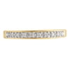 1/10 Carat T.w Diamond Gold Tone Sterlin