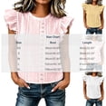 Asgosdo Summer Tops for Women Flutter Sleeve Cutout Solid Color Shirts ...