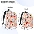 thumbnail image 3 of Yiaed Daisy and Ladybug Print Backpack, Premium Laptop Backpack, Travel Backpack for Women, Lightweight Backpacks, Comfortable Back Pack-Small, 3 of 7