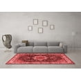 thumbnail image 3 of Ahgly Company Indoor Rectangle Medallion Red Traditional Area Rugs, 5' x 7', 3 of 4