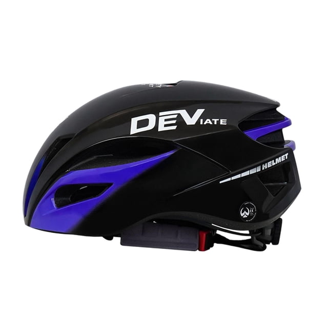 Casco de bicicleta para mujer y hombre, con visera desmontable y resistencia a los golpes, ajustable. Púrpura