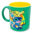 thumbnail image 2 of Disney Lilo & Stitch "Fun Mom" Ceramic Mug | Holds 20 Ounces, 2 of 8