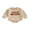 Khaki, variant on Bagilaanoe Newborn Baby Boy Oversized Romper Sweatshirt Long Sleeve Bodysuits Letter Print Pullover 3M 6M 12M 18M Infant Casual Tee Tops