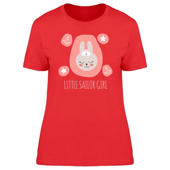 Little Sailor Girl Bunny Tee Women's -Image by Shutterstock