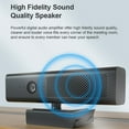 thumbnail image 5 of 1080p Business Webcam with Privacy Cover 3-in-1 Speaker Camera with Built-in Microphone Full High Definition Plug & for, 5 of 8