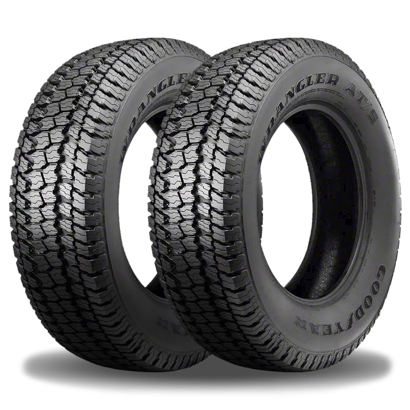Pair of 2 Goodyear Wrangler AT/S P265/70R17 113S OWL All Terrain On/Off Road Truck Tires Pair of 2 Goodyear Wrangler AT/S P265/70R17 113S OWL All Terrain On/Off Road Truck Tires