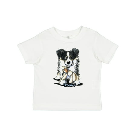 

Inktastic Tri-Color Border Collie Gift Toddler Boy or Toddler Girl T-Shirt