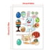 thumbnail image 3 of Xihbxyly Oferta Del Día Prime Solo Hoy Huellas de Conejo de Pascua Huevos de Pascua Pasta de Pared Pasta de Vidrio Pasta de Piso, 3 of 7