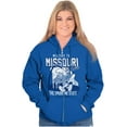 thumbnail image 4 of St Louis MO Gateway Arch Cool Smurfs Zip Up Hoodie Men's Women's Brisco Brands M, 4 of 6