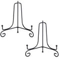 thumbnail image 2 of 2 Pcs Supports d'Assiettes Supports d'Exposition Supports d'Exposition en Fer Forgé Supports pour Cadres Photo, 2 of 7