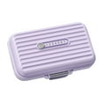 thumbnail image 3 of Xuanheng Pocket Pill Box Portable Container 7 Day Weekly Pill Organizer for Kids Home Purple Large, 3 of 8