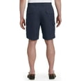 thumbnail image 2 of Harbor Bay by DXL Men's Big and Tall  Big and Tall Men's Continuous Comfort Twill Cargo Shorts, New Navy, 44 Long, 2 of 6