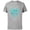 Athletic Heather, variant on Spider-Man: Across the Spider-Verse Gwen Symbol - Short Sleeve Cotton T-Shirt for Adults - Customized-Black