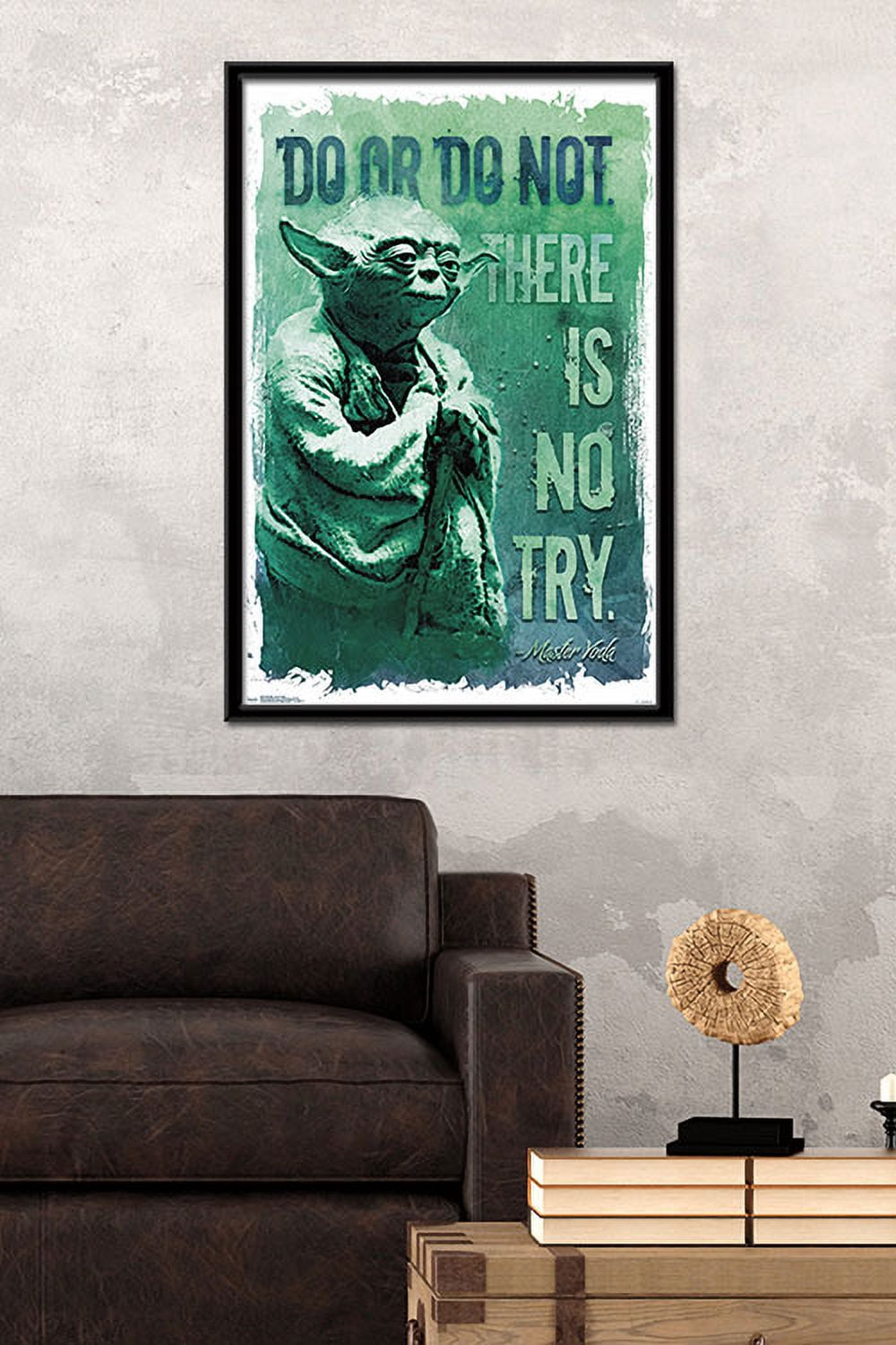 Star Wars: Saga - Do Or Do Not Wall Poster, 22.375" x 34", Framed