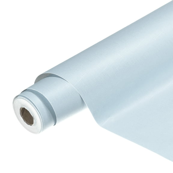 Uxcell Peel and Stick Wallpaper 22" x 197" Waterproof Cloth Contact Paper Blue