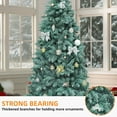 thumbnail image 4 of Uforic 6ft Pre-Lit Spruce Artificial Christmas Tree,Hinged Artificial Christmas Tree with 880 Branch Tips,300 Warm-White Lights, for Home, Office, and Party Decor, 4 of 6